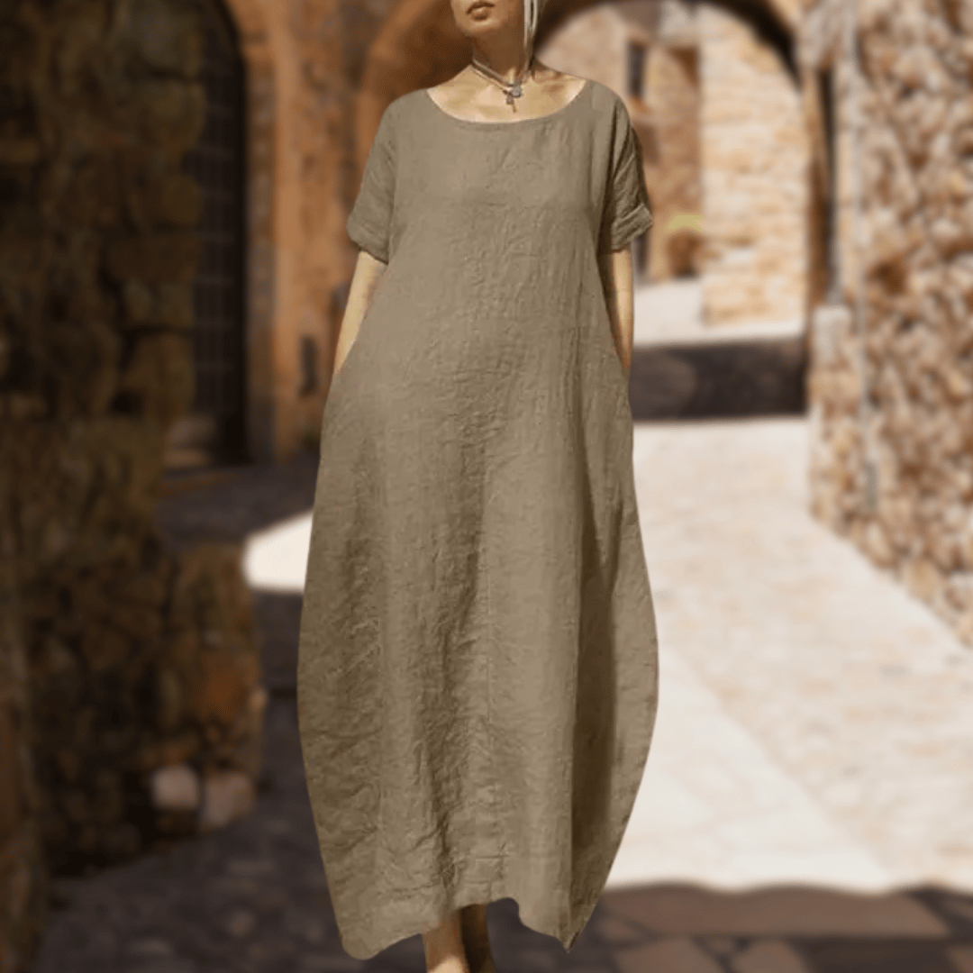 ALBA – WEICHES UND BEQUEMES LANGES FREIZEITKLEID