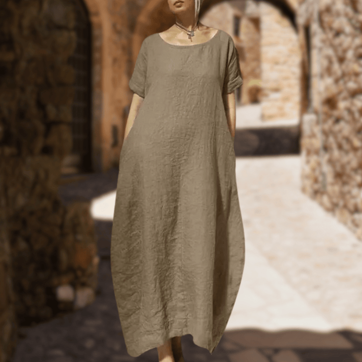 ALBA – WEICHES UND BEQUEMES LANGES FREIZEITKLEID