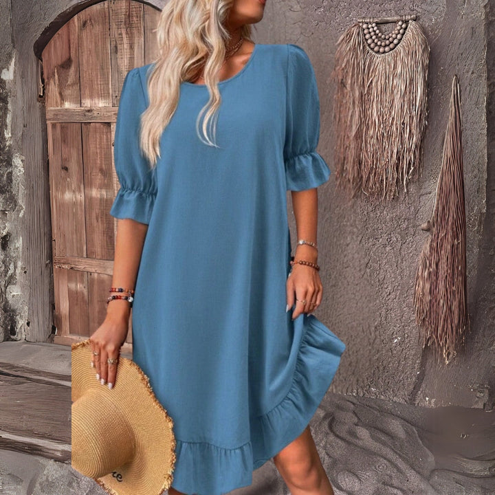 LEILA – ELEGANTES MIDI-KLEID