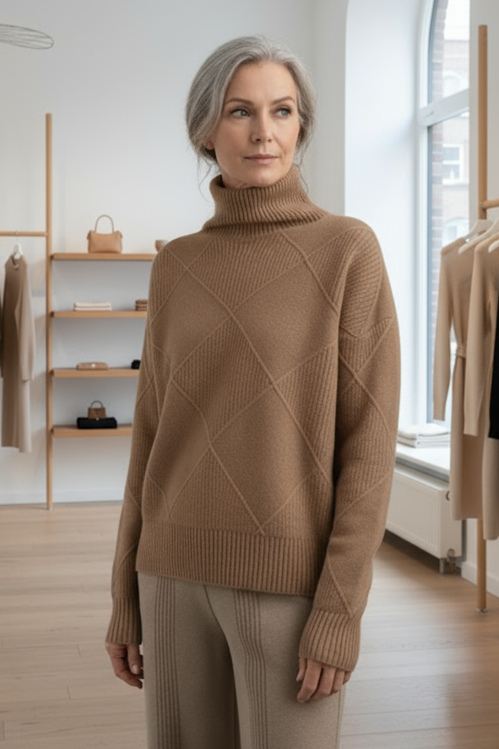EVELYN – ROLLKRAGENPULLOVER