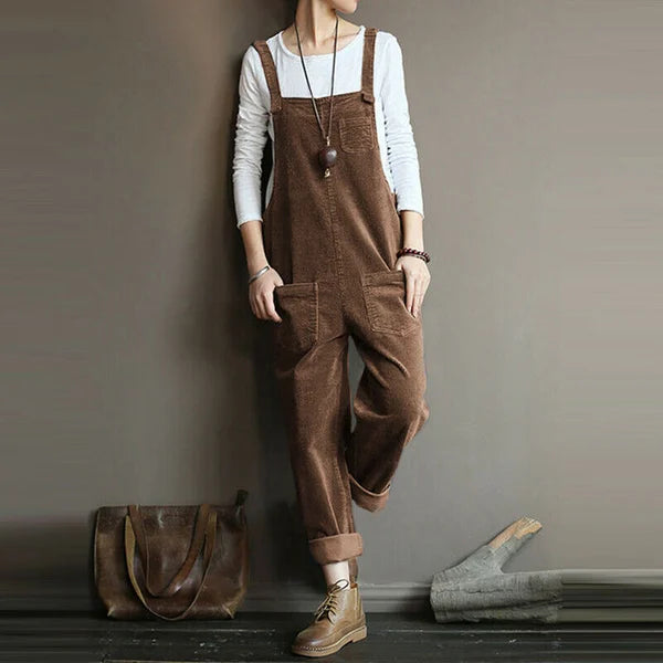 MOLLY – LOOSE FIT KORDHOSEN-OVERALL