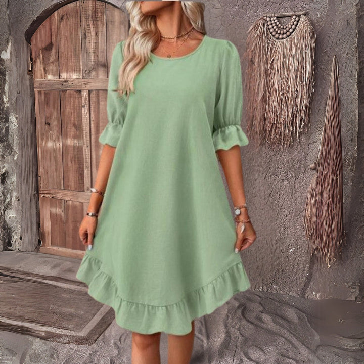 LEILA – ELEGANTES MIDI-KLEID