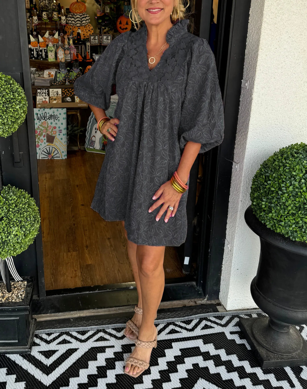 MELANIE – SOMMERKLEID MIT PUFFÄRMELN