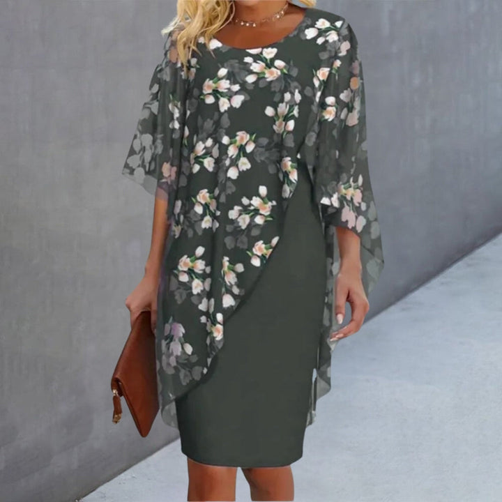 KIMMIE – ELEGANTES FLORALPRINT-KLEID