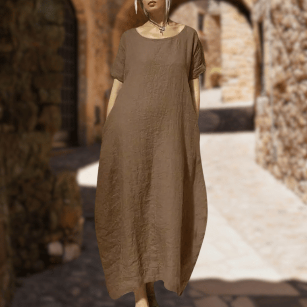 ALBA – WEICHES UND BEQUEMES LANGES FREIZEITKLEID