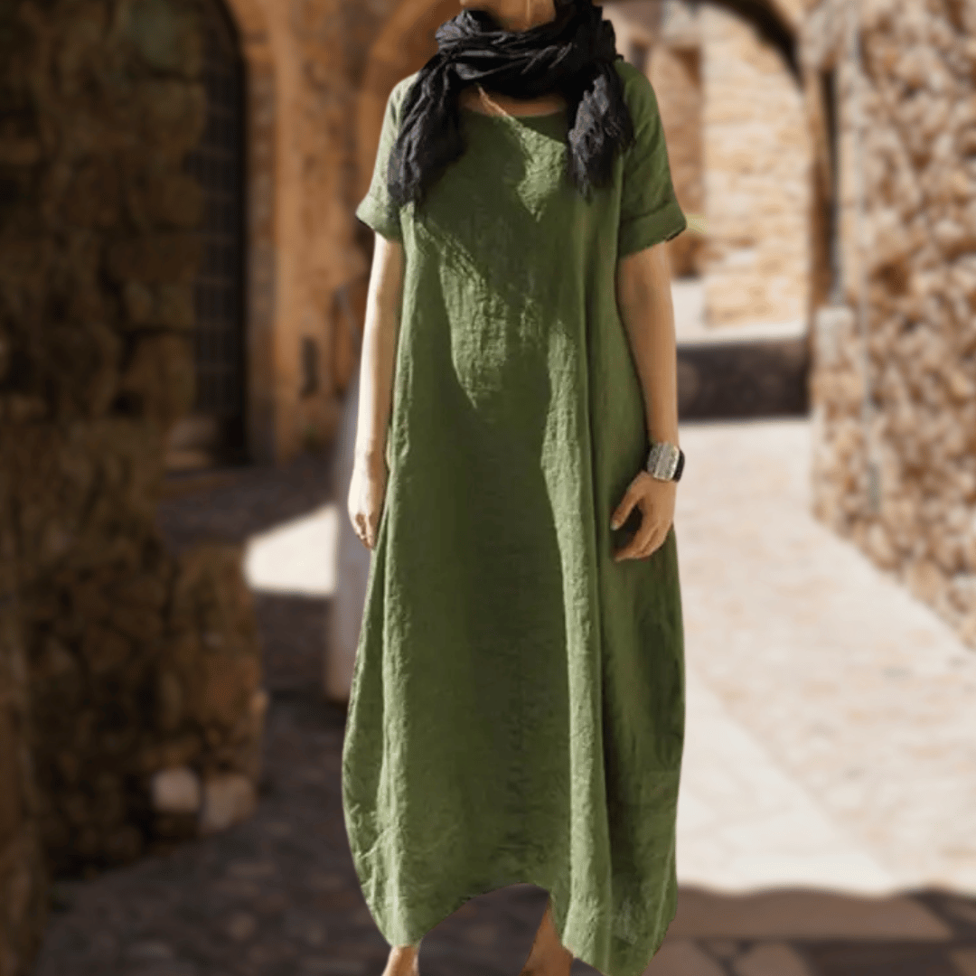 ALBA – WEICHES UND BEQUEMES LANGES FREIZEITKLEID