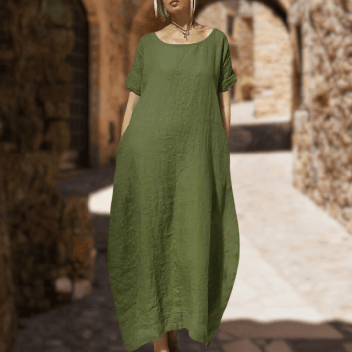 ALBA – WEICHES UND BEQUEMES LANGES FREIZEITKLEID