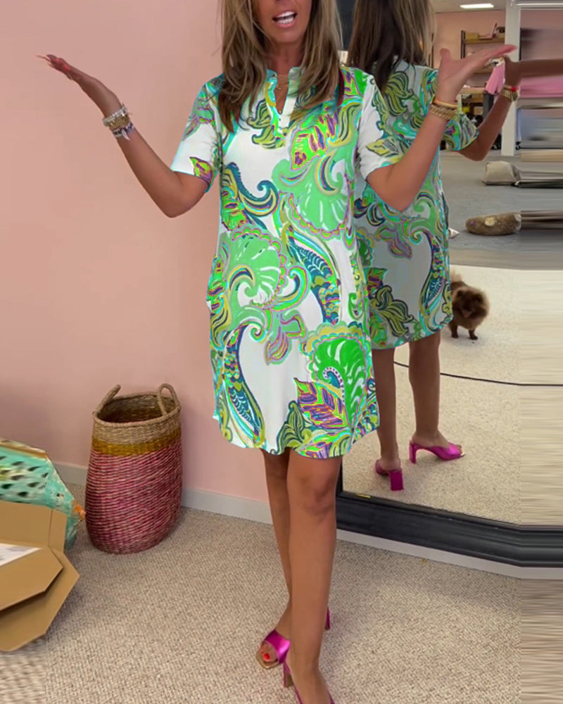 MARY – BEDRUCKTES MINI-KLEID