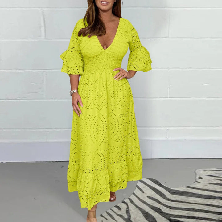 SIMA – TAILLENFORMENDES MAXIKLEID