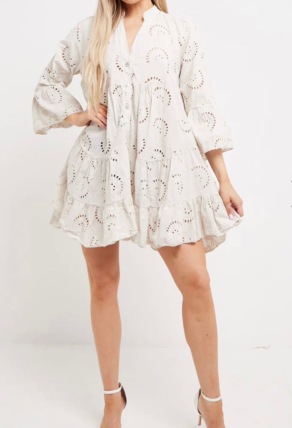 FRIEDA – SPITZENBLUSENKLEID