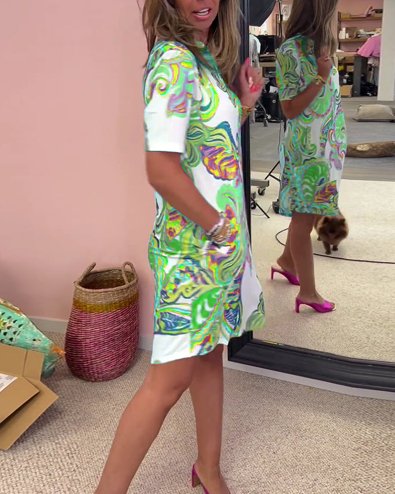 MARY – BEDRUCKTES MINI-KLEID