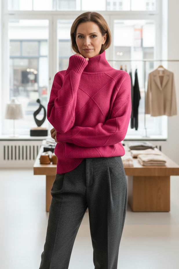 EVELYN – ROLLKRAGENPULLOVER