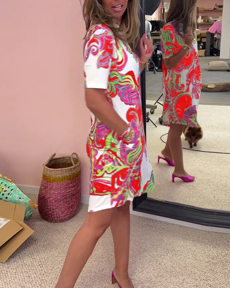 MARY – BEDRUCKTES MINI-KLEID