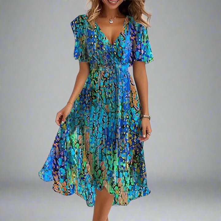 NYLA – BLUMENMUSTER-KLEID