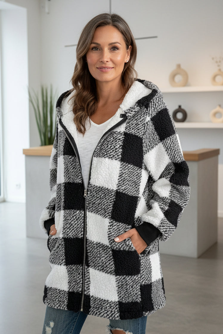 JASMINE – HOODIE-MANTEL