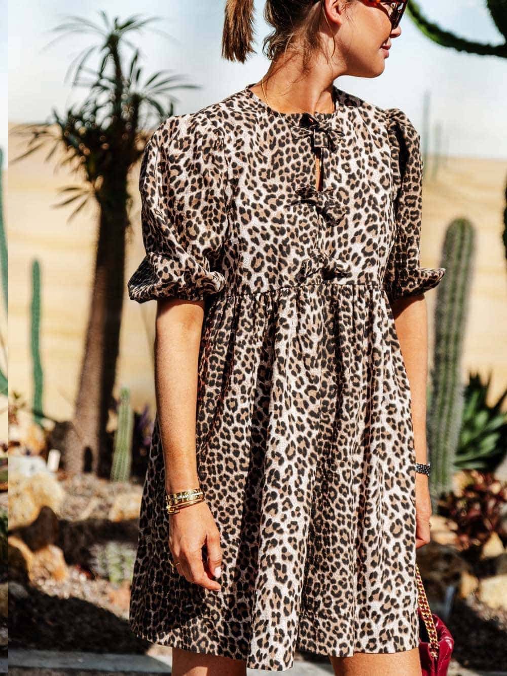 HANNAH – LEOPARD-KLEID