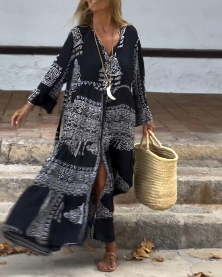 ANIKA – LÄSSIGES BOHO-KLEID