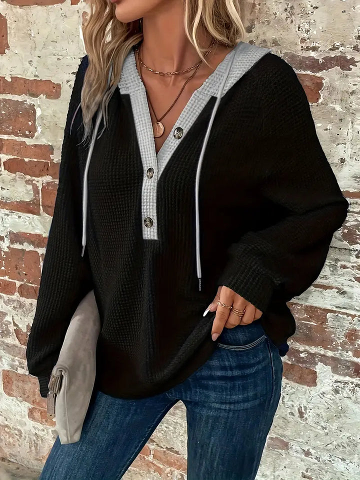 MELINA – LOCKERES KNOPF-SHIRT