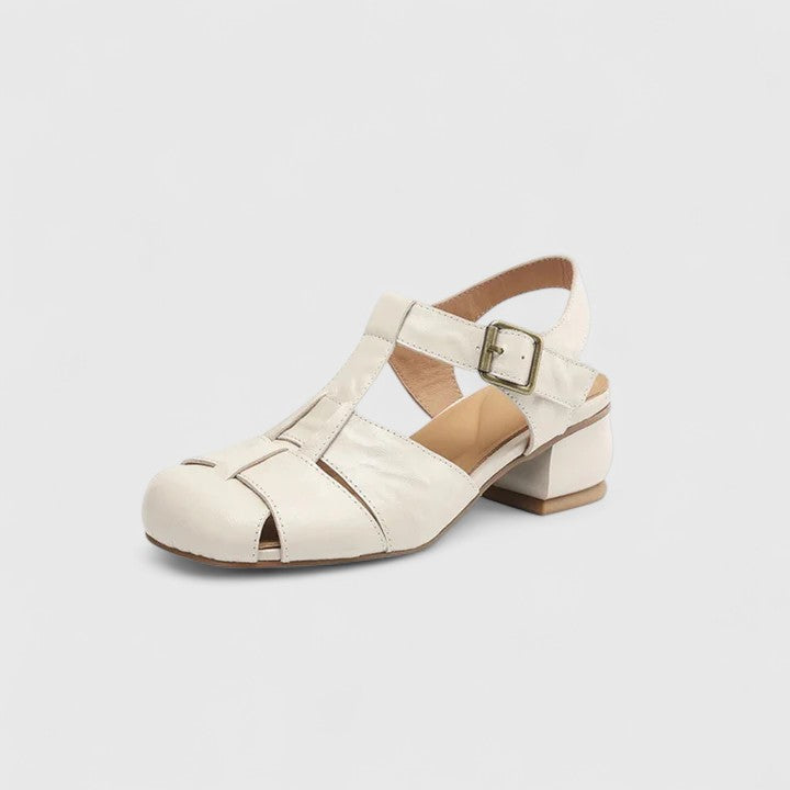 GEORGIA - ELEGANTE LEDER SANDALEN