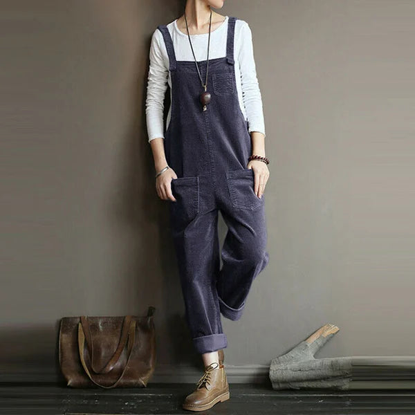 MOLLY – LOOSE FIT KORDHOSEN-OVERALL