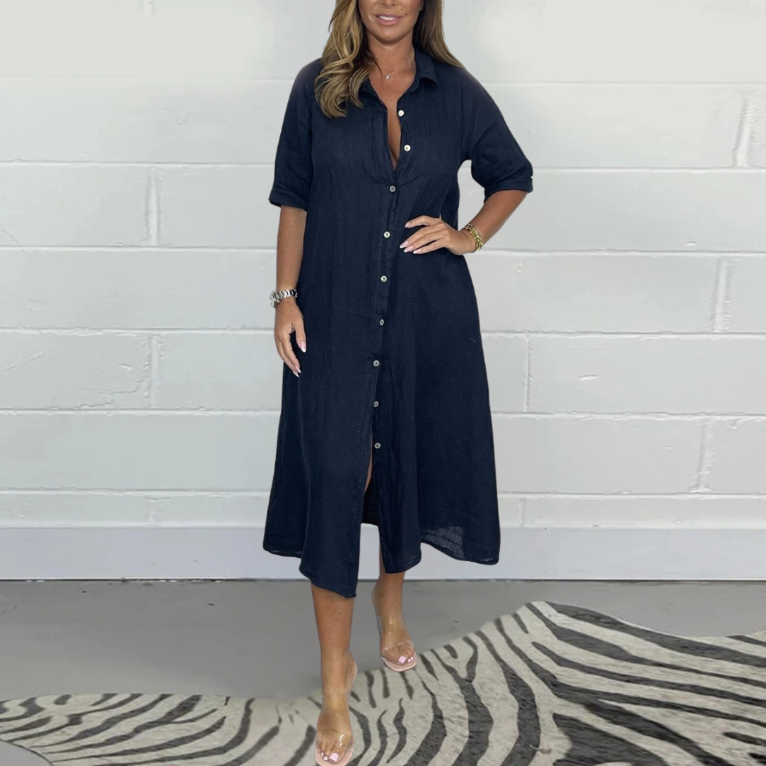 MILDA – ELEGANTES HEMDKLEID