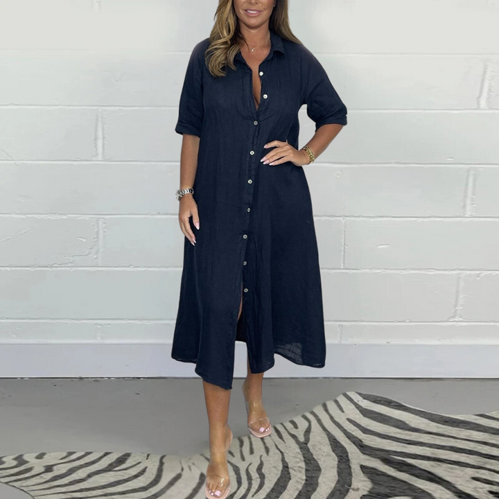 MILDA – ELEGANTES HEMDKLEID