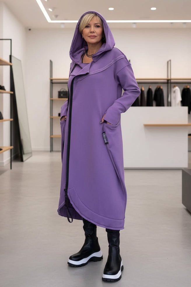 NAREL – SPORTLICHES HOODIEKLEID