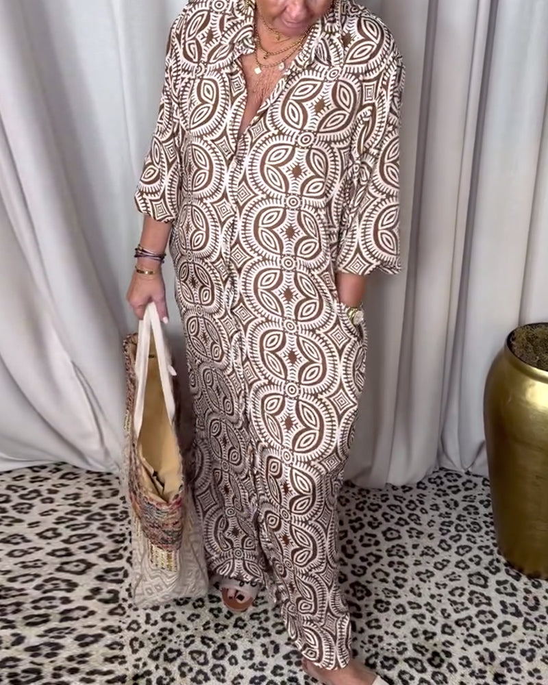 IVY – VINTAGE MAXI-KLEID