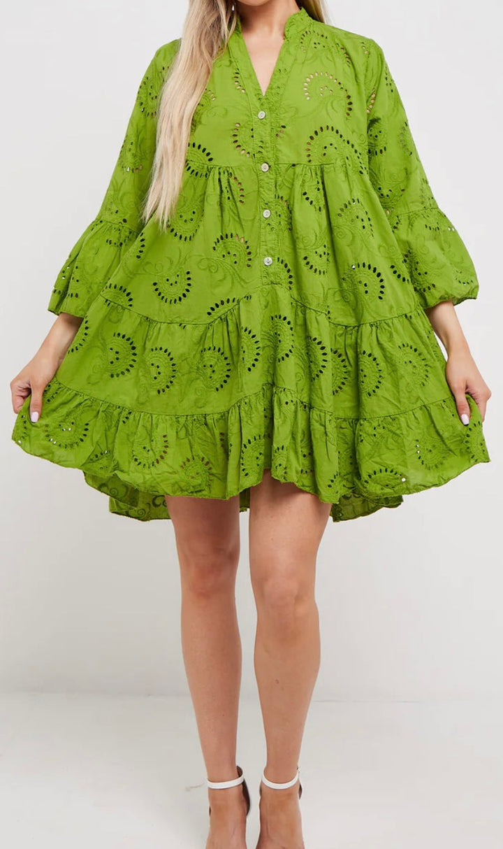 FRIEDA – SPITZENBLUSENKLEID