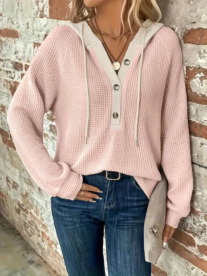 MELINA – LOCKERES KNOPF-SHIRT