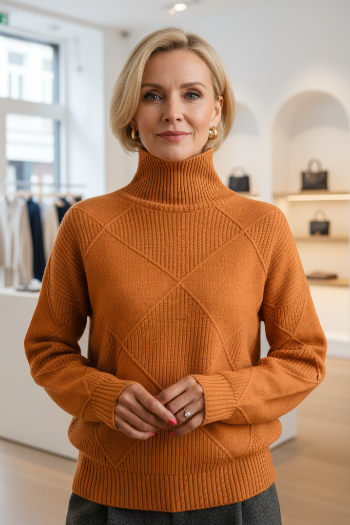 EVELYN – ROLLKRAGENPULLOVER