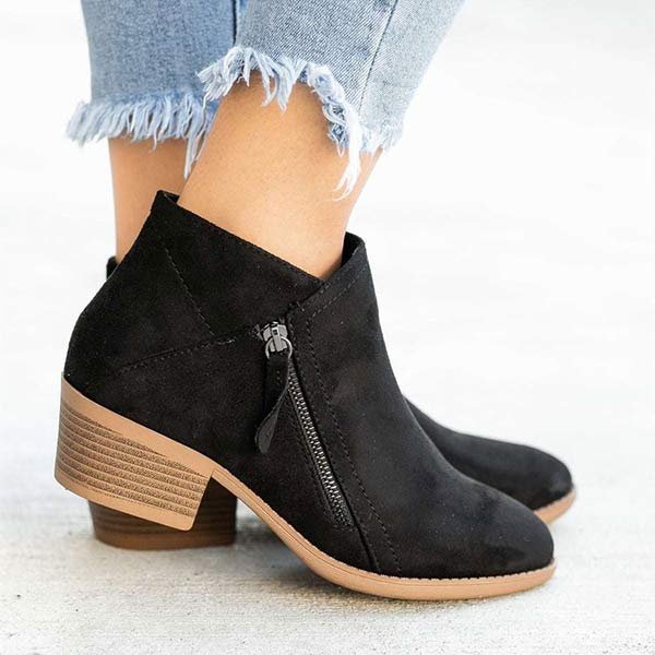 ASTRID – SUEDE STIEFELETTEN