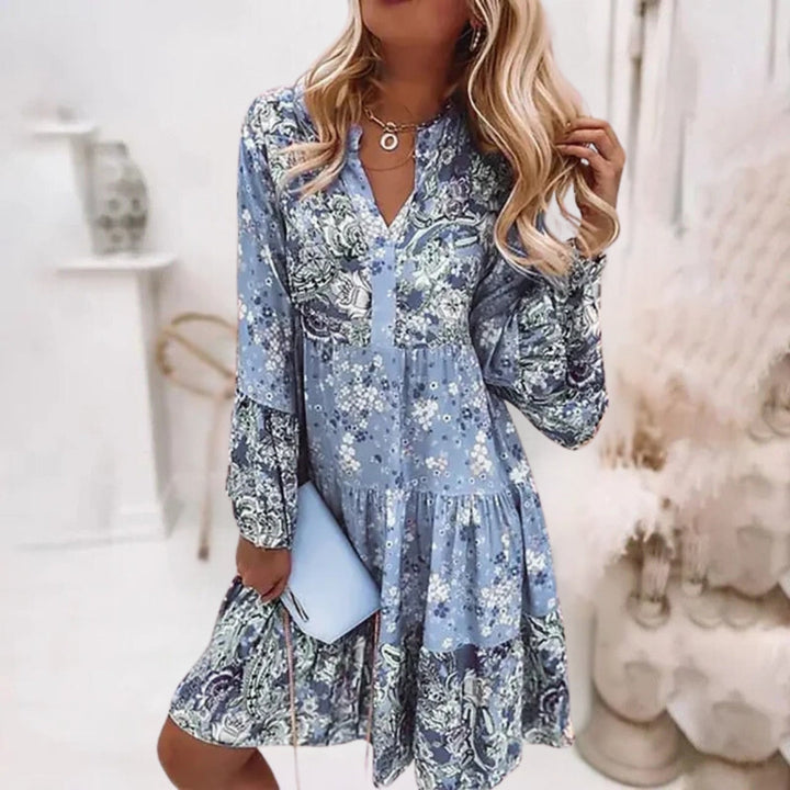 BONNA - FLORAL BOHO KLEID