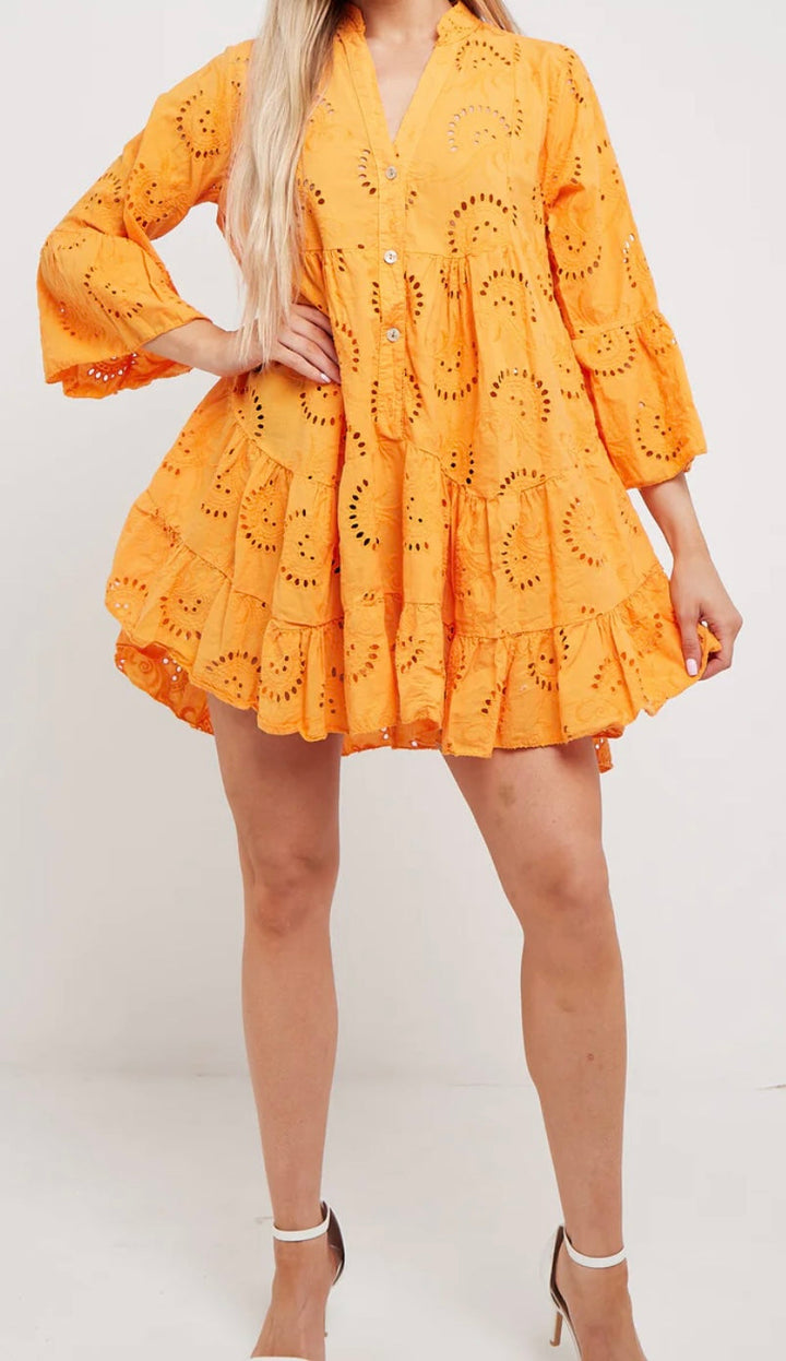 FRIEDA – SPITZENBLUSENKLEID