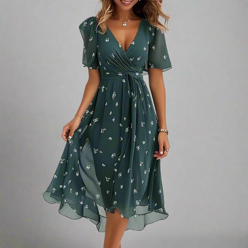 NYLA – BLUMENMUSTER-KLEID
