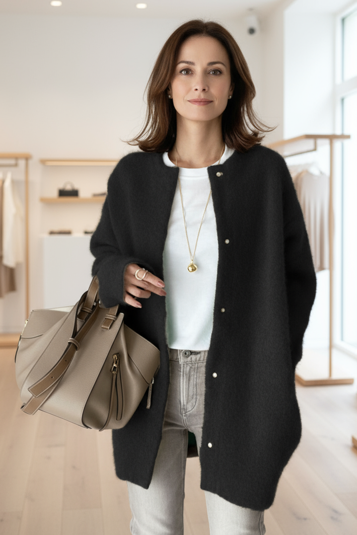 CORA – ZEITLOSE STRICKJACKE