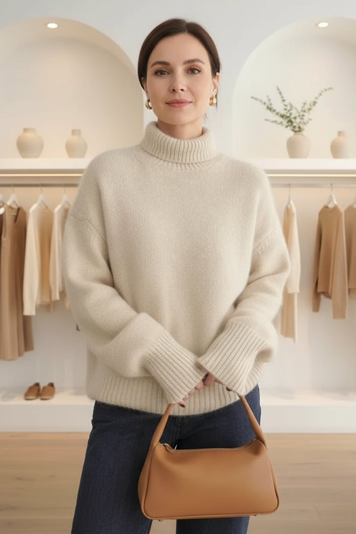 SOPHIA – KUSCHELIGER ROLLKRAGENPULLOVER