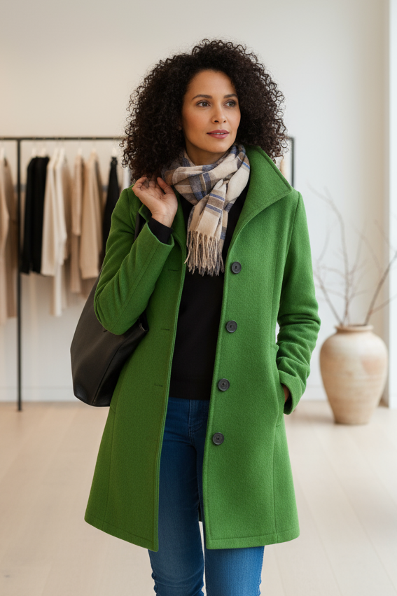ILSE – ELEGANTER KURZMANTEL