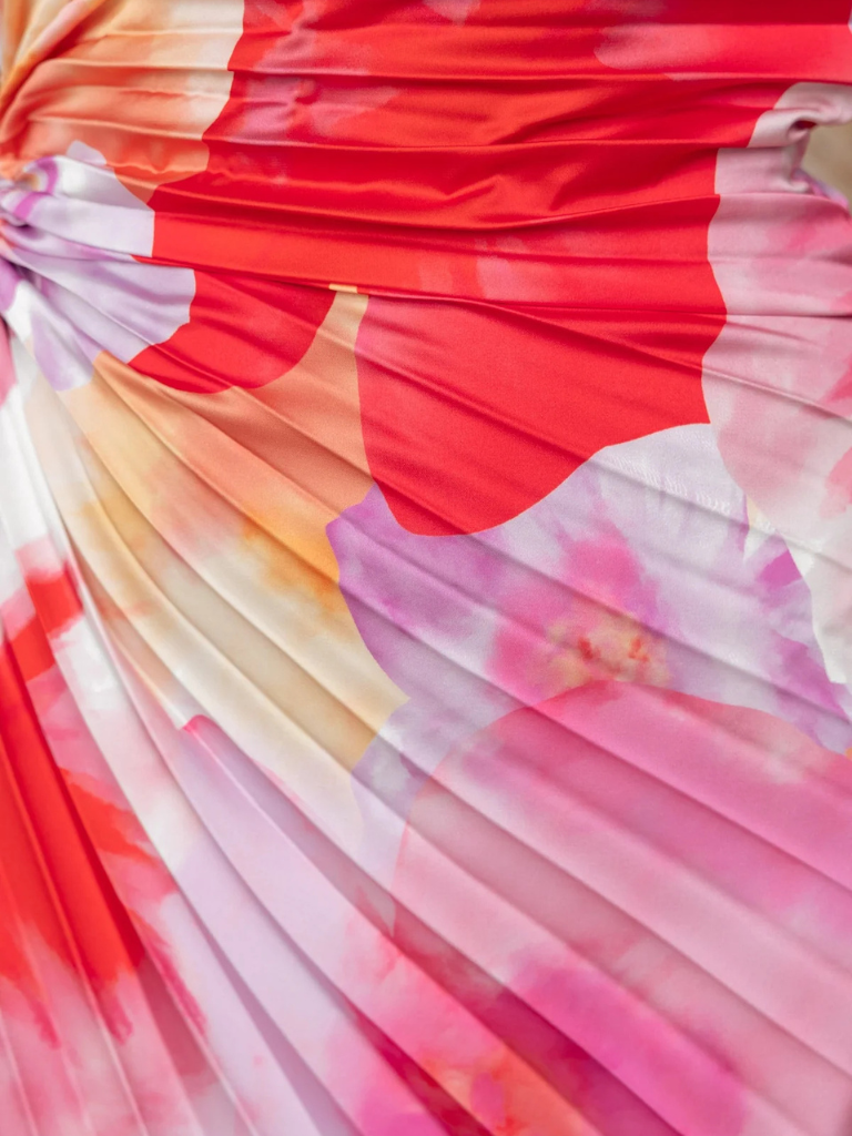 SERAFINA - SUNSET MAXIKLEID