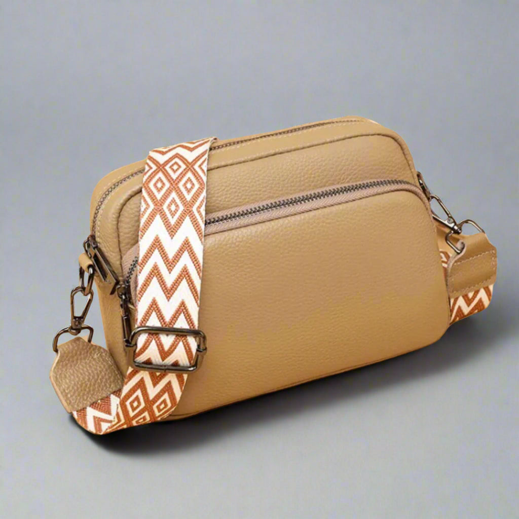 ELORA – ELEGANTE SCHULTERTASCHE AUS LEDER