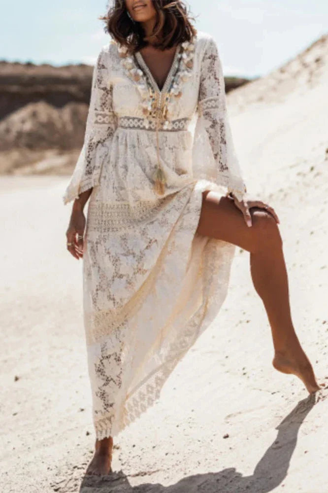 SOPHIA – LUXURIÖSES BOHO-KLEID