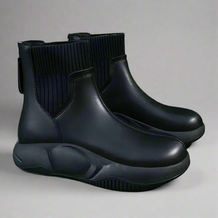 MELINA – KLASSISCHE KNIT STIEFELETTEN