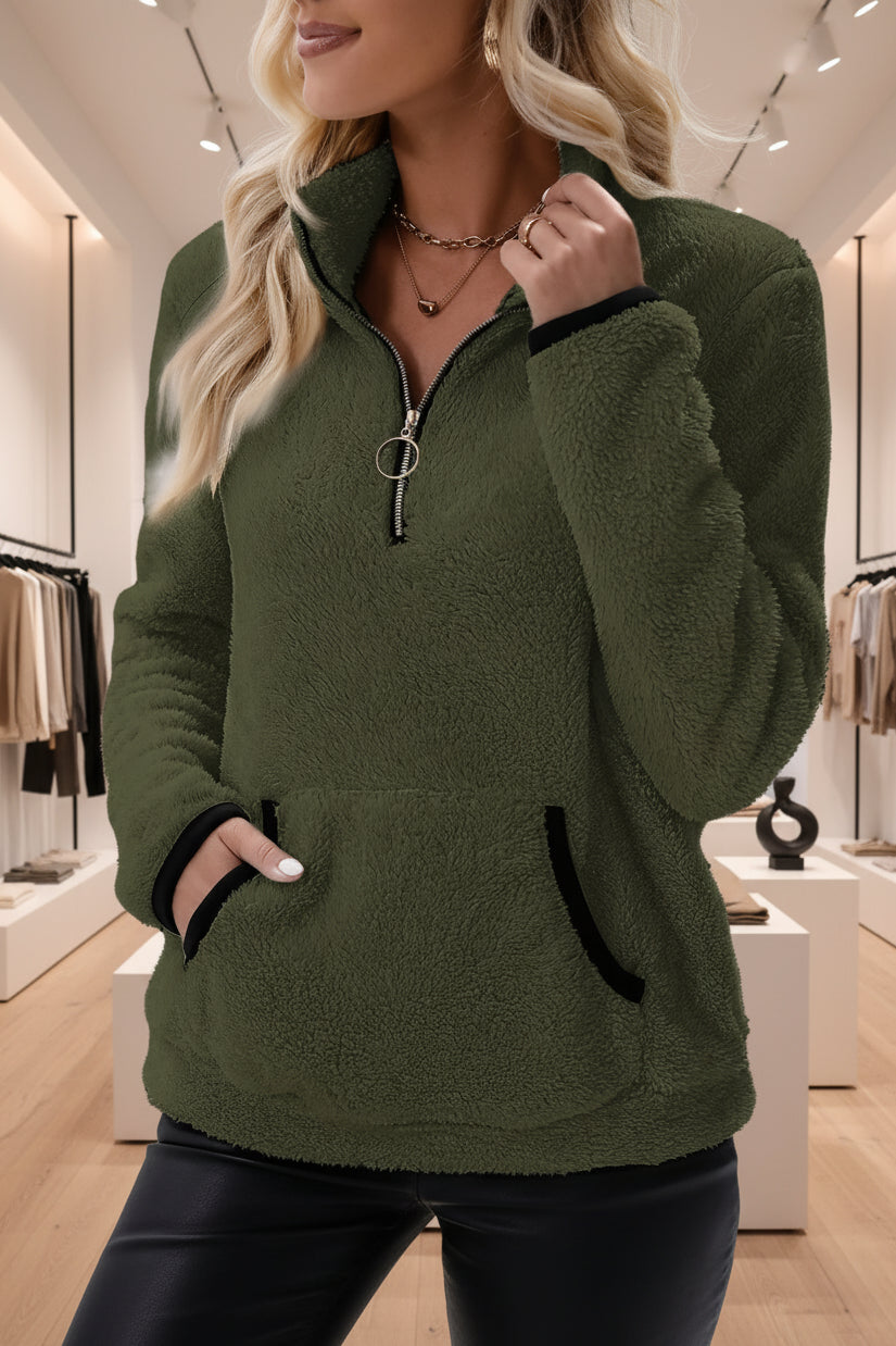 FRAUKE – TREND ZIPPER PULLOVER