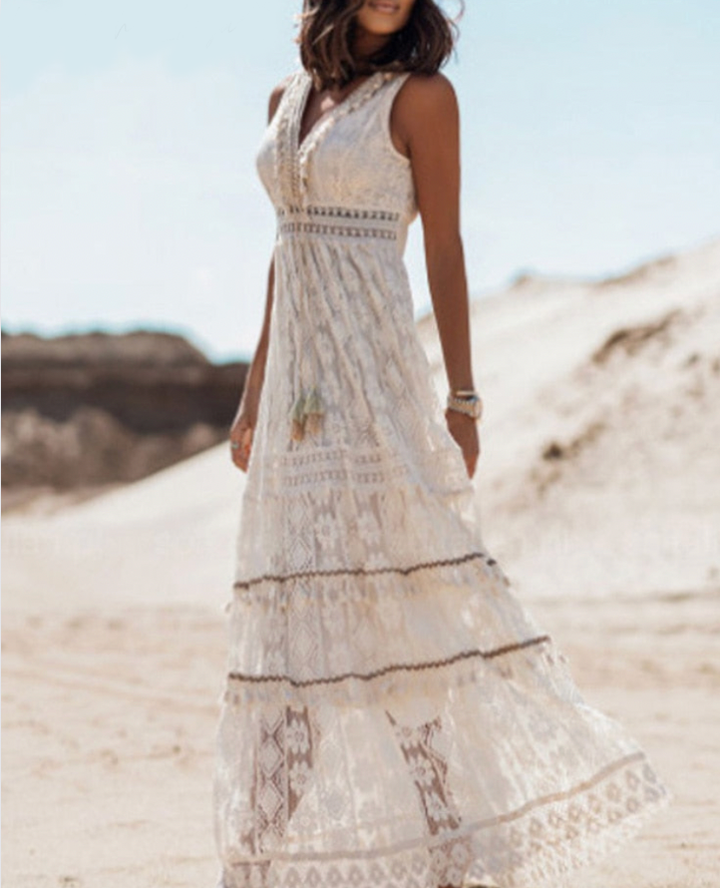 SOPHIA – LUXURIÖSES BOHO-KLEID