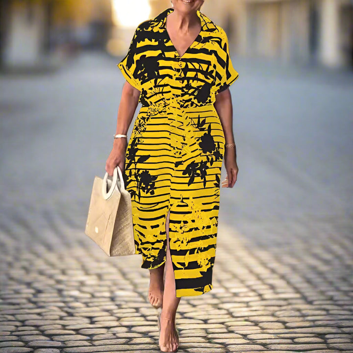 CLARA – STREIFENKLEID