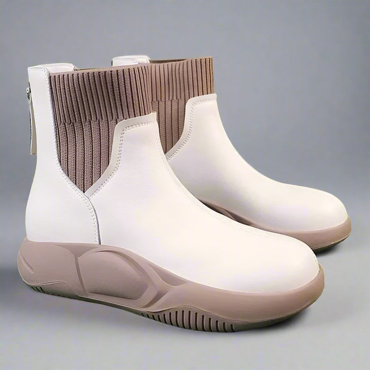 MELINA – KLASSISCHE KNIT STIEFELETTEN