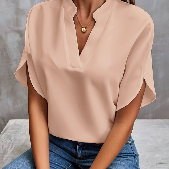 HAYDEN – BLOUSE MIT AUSGESTELLTEN ÄRMELN