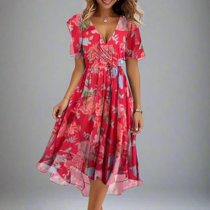 NYLA – BLUMENMUSTER-KLEID