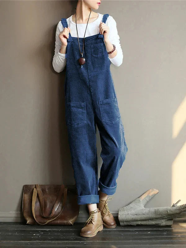 MOLLY – LOOSE FIT KORDHOSEN-OVERALL