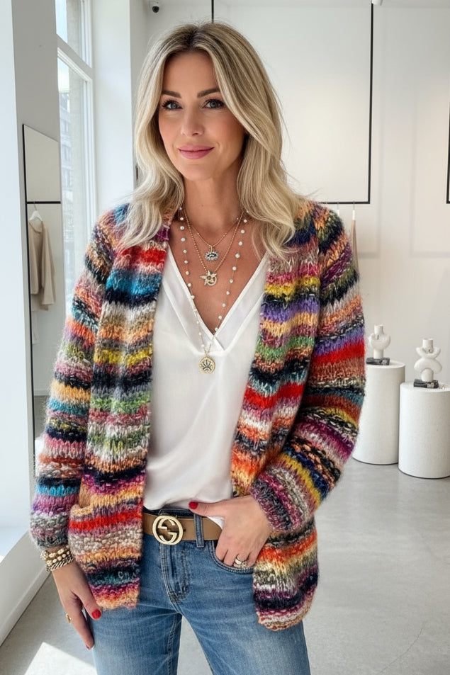 FLORENCE – GESTREIFTER CARDIGAN